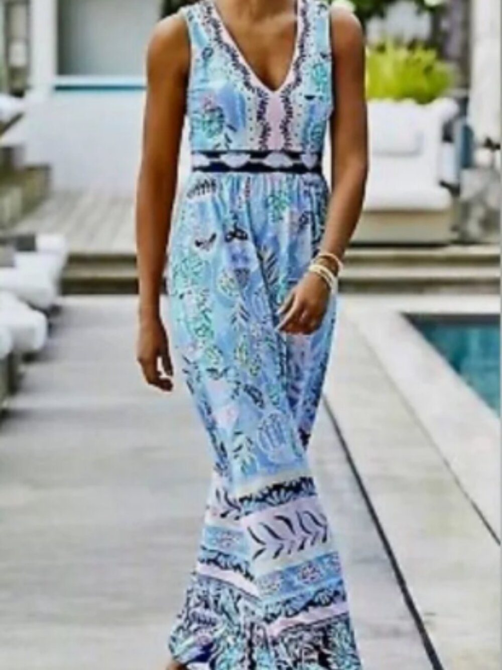 Lilly Pulitzer McKinley Maxi Dress Size 10